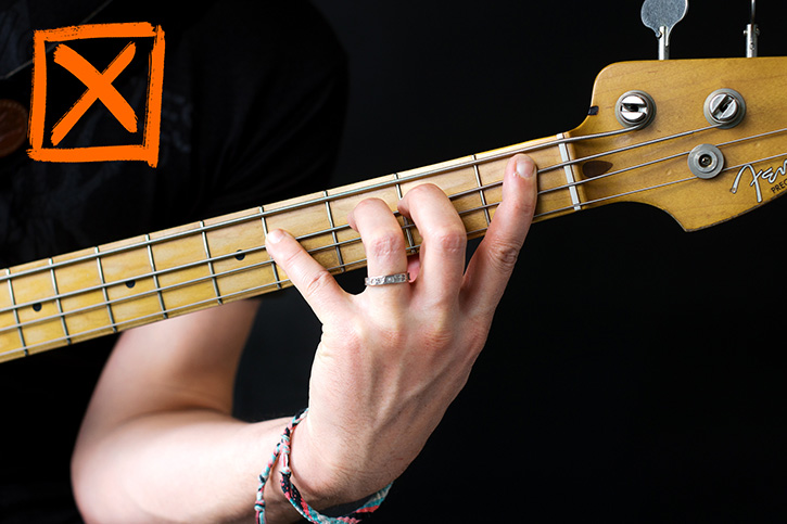 Image showing how not to fret